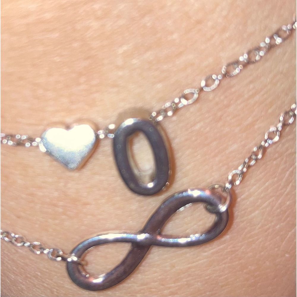 ☀️3/$9☀️ Stainless Steel Letter “O” Fashion Bracelet